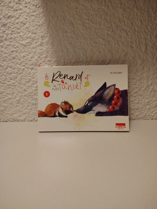 Manga le renard et le petit tanuki