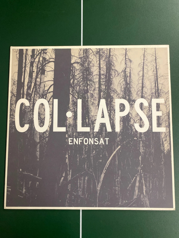 Enfonsat Col·lapse Vinyl, 12", 45 RPM, Album, Clear 2014 •