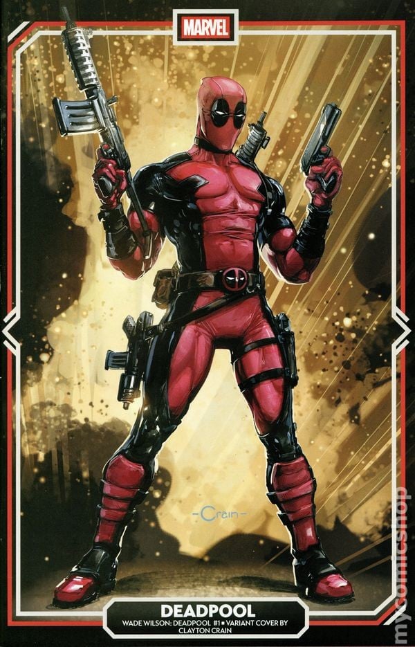 Wade Wilson Deadpool 1D quasi nuovo 2026 immagine stock