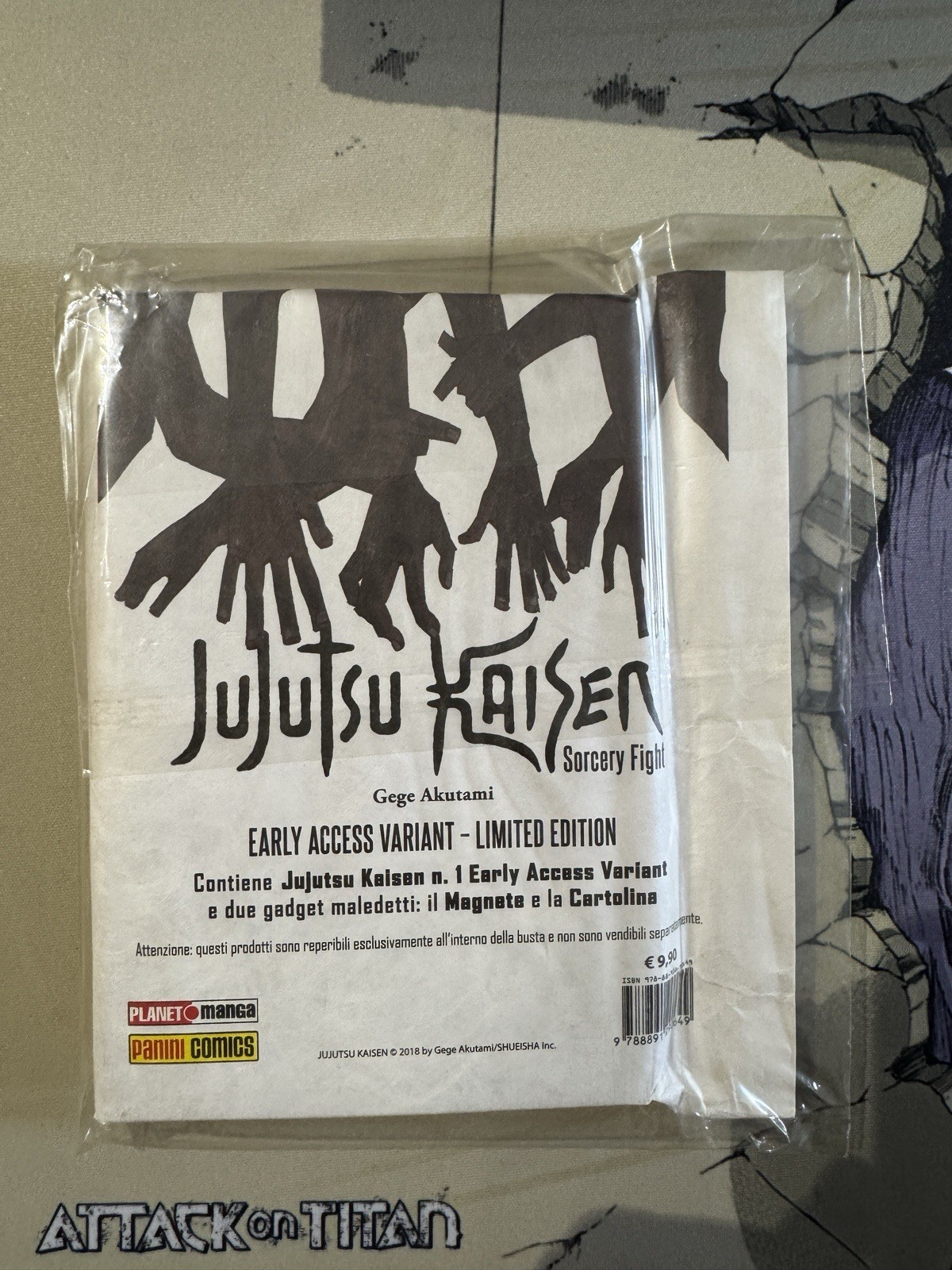 Jujutsu Kaisen Vol.1 - Early Access Variant Limited Edition - Manga