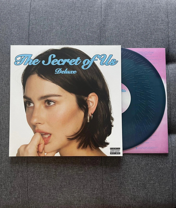 Gracie Abrams The Secret of us deluxe vinyl bleu