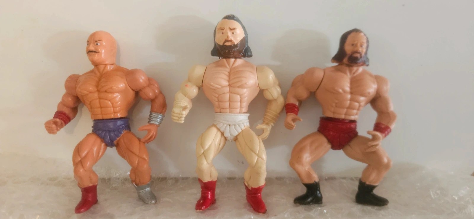 Modellini vintage anni 80 Wrestling Champs Big John Studd mo Motu Bootleg