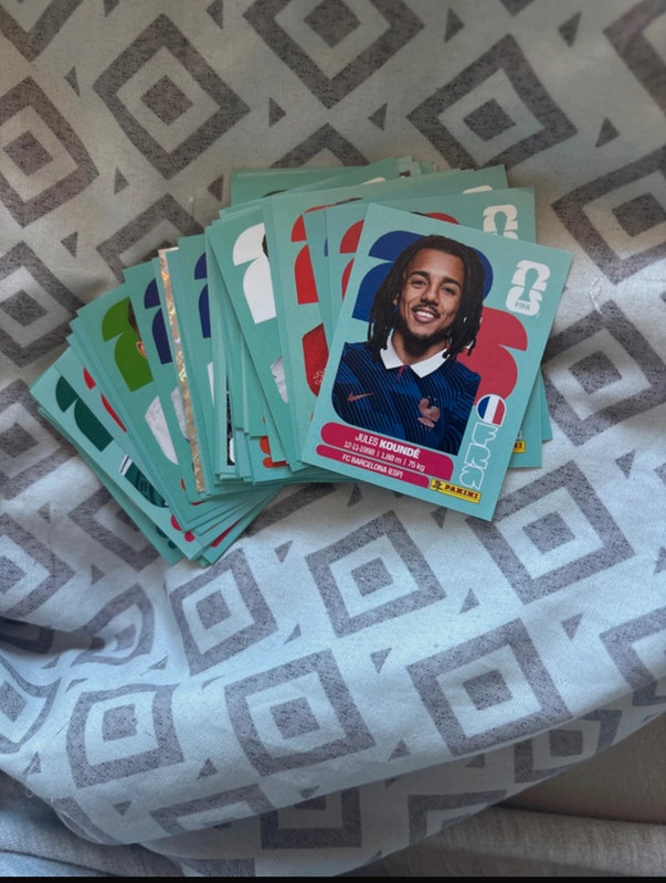 Lot de 50 stickers Panini