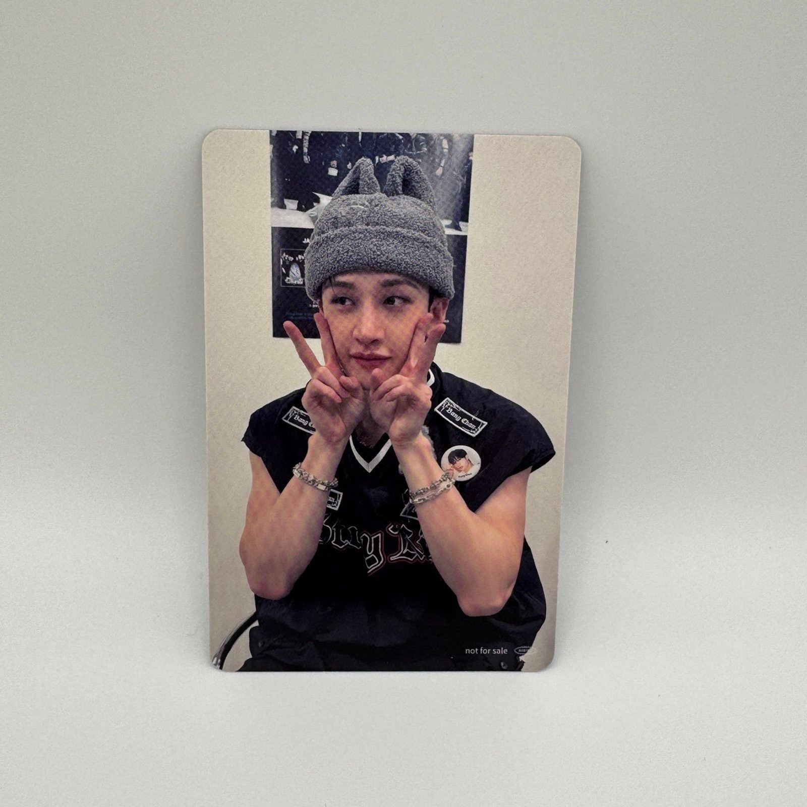 Bang Chan rakuten dominate DVD cartolina fotografica fronte/retro
