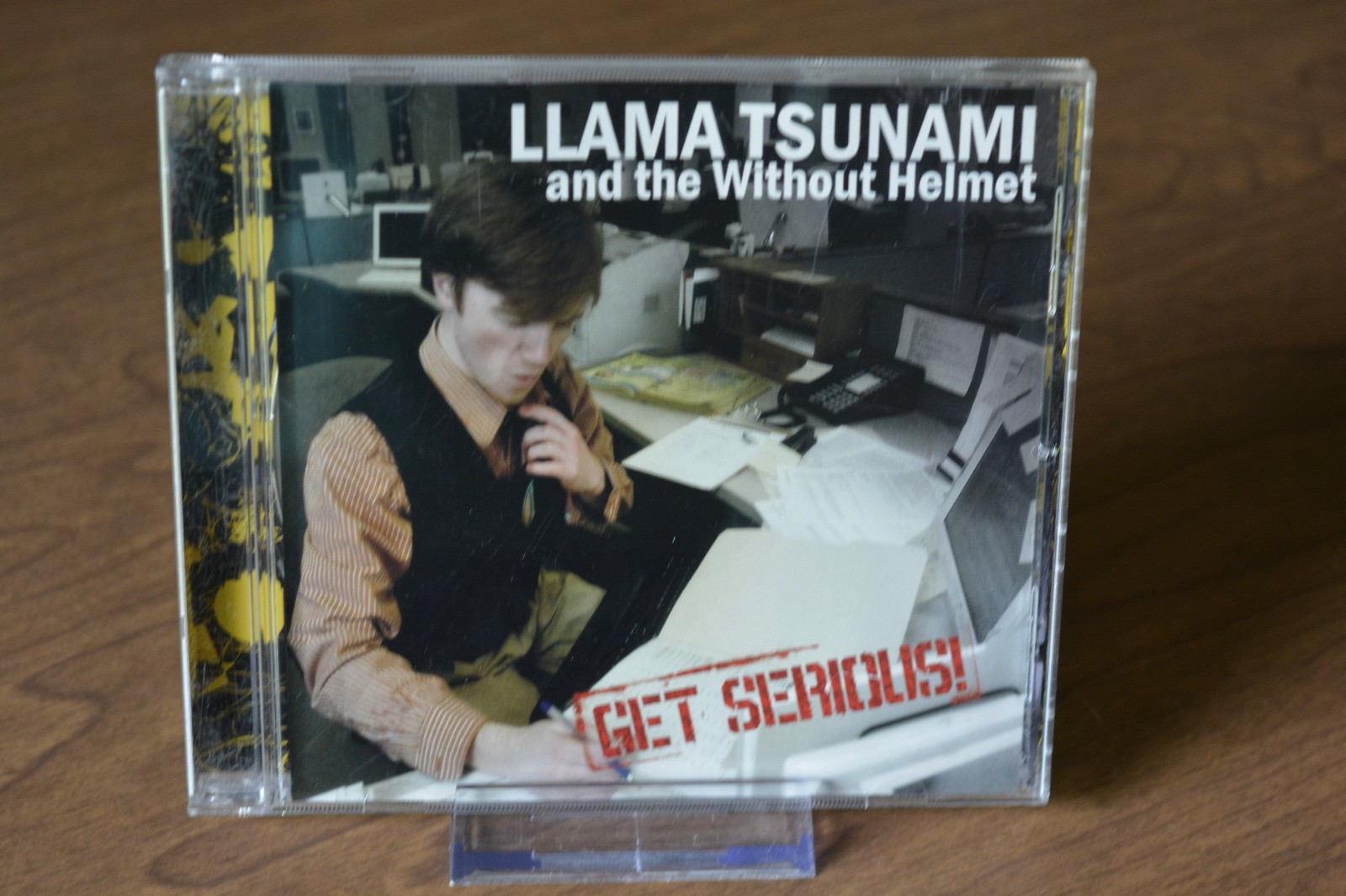 Llama Tsunami & the Without Helmet - Get Serious CD 2010 ROCK PUNK SKA OBSCURE