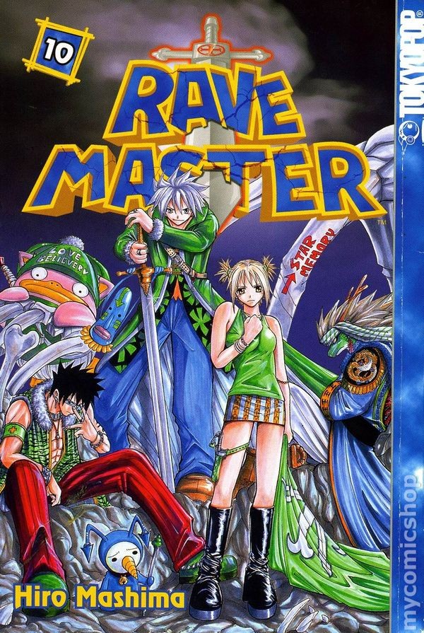 Rave Master GN #10-1ST VG 2004 immagine stock basso grado