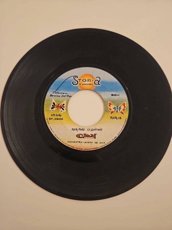 Lotto 5 Vinili 45 Giri Adriano Celentano - Vintage Anni '60 (Clan / Jolly)