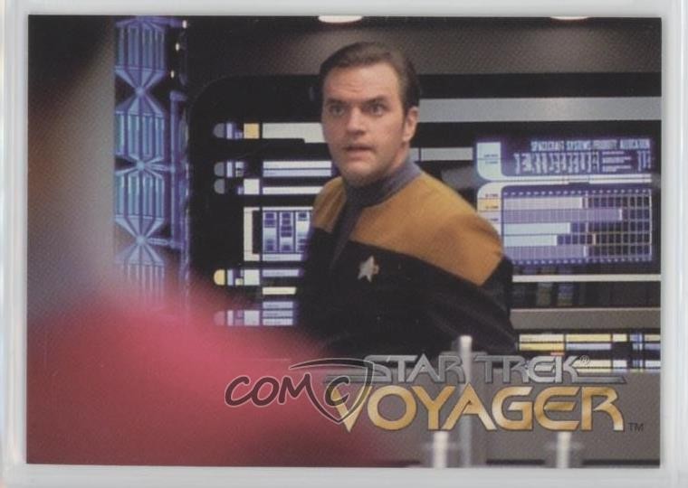 1995 SkyBox Star Trek: Voyager Season One Series 1 Change in Plans #56 10ou