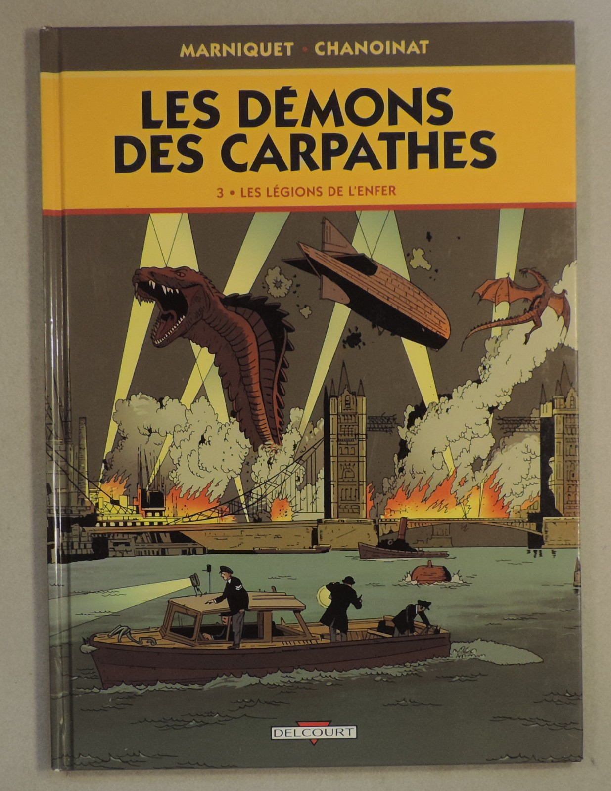 Demon des Carpathes 3 Legions de l'enfer Marniquet Delcourt 2011 EO BE