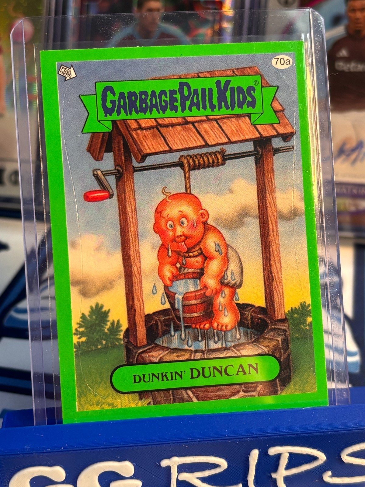 2011 Topps Garbage Pail Kids Flashback Series 3 Dunkin Duncan Green #70a