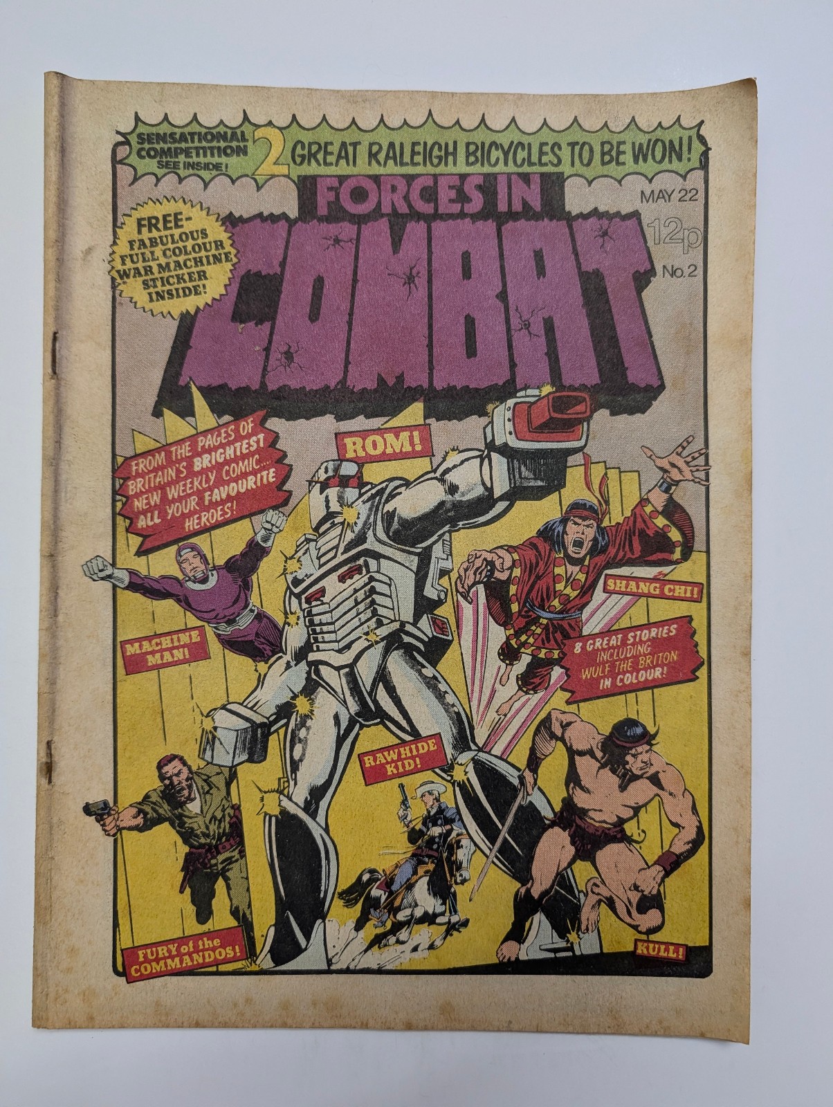 Forces in Combat Comic No 2, May 22nd 1980, Marvel UK