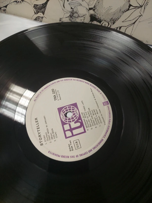 Lp Storyteller folk rock Psychedelic