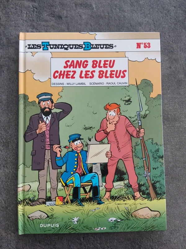 BD Les Tuniques Bleues - Tome 53 - Sang bleu chez les Bleus - Cauvin