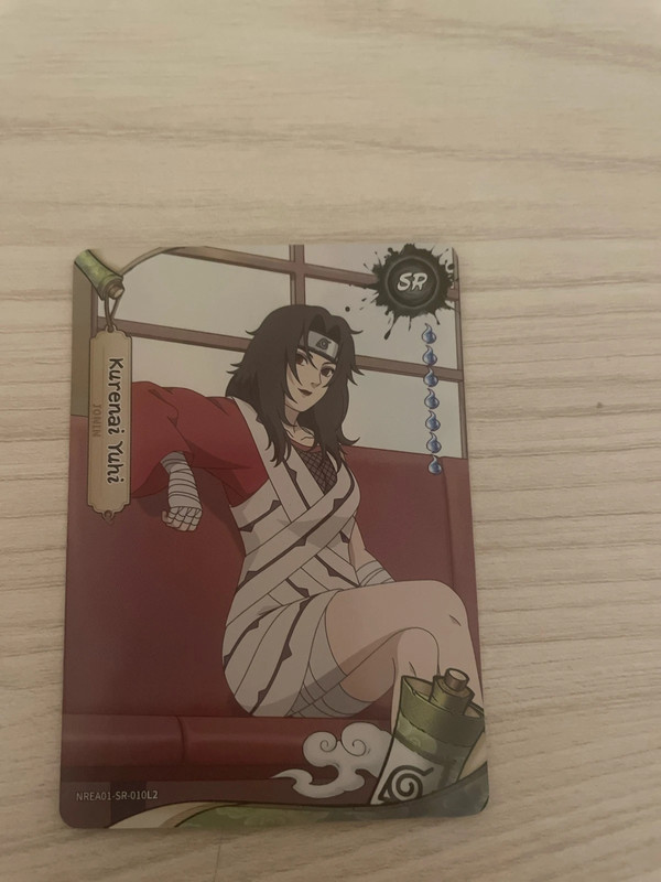 carta naruto kurenai yuhi