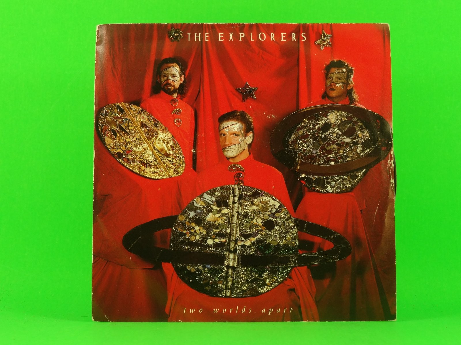 EXPLORERS TWO WORLDS APART (137) 7" VIRGIN