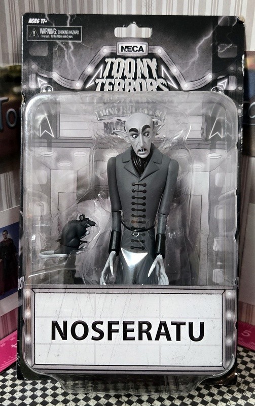 NECA Toony Terrors Silver Screen 5" Nosferatu Action Figure
