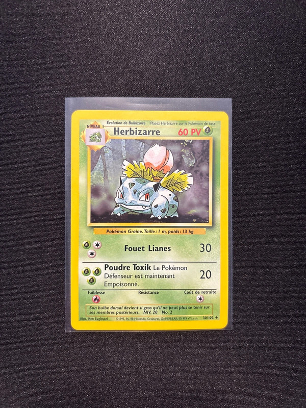 Herbizarre Set de base Ed.2 Pokémon FR Wizard