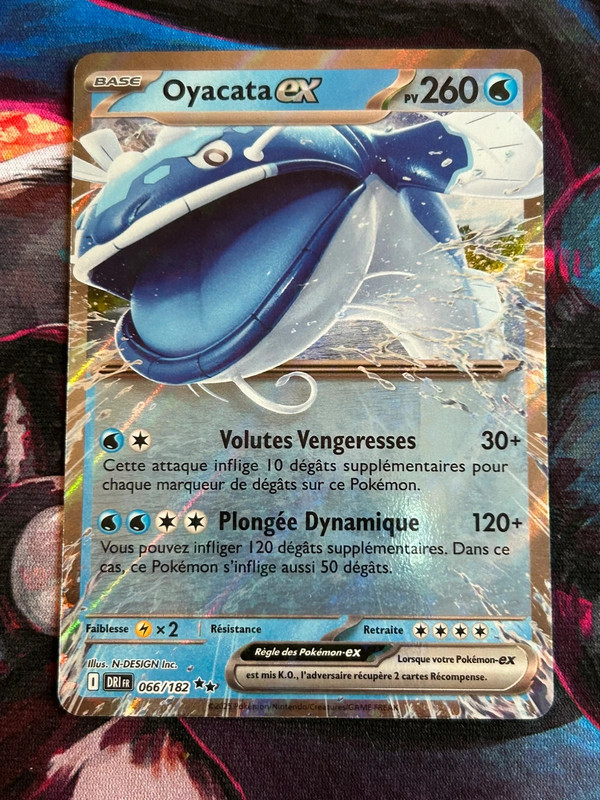 Oyacata EX 066/182 EV10 Pokémon FR