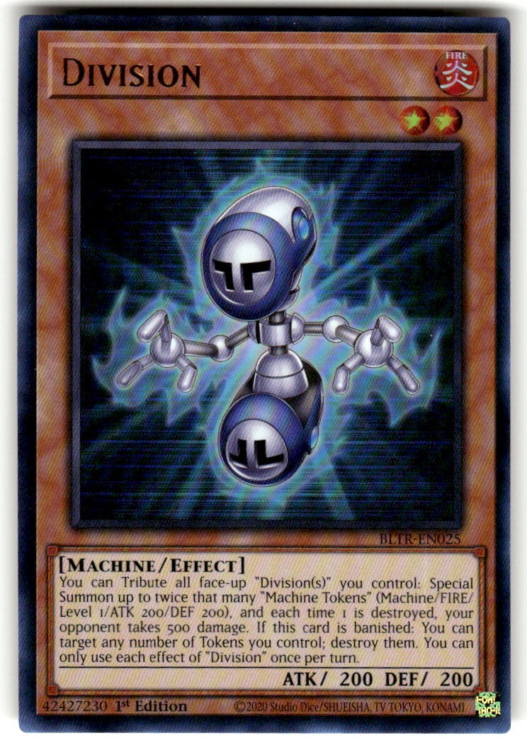 Divisione 1a Ed Ultra Rara Battaglie della Leggenda: Terminal Revenge BLTR-EN025 NM
