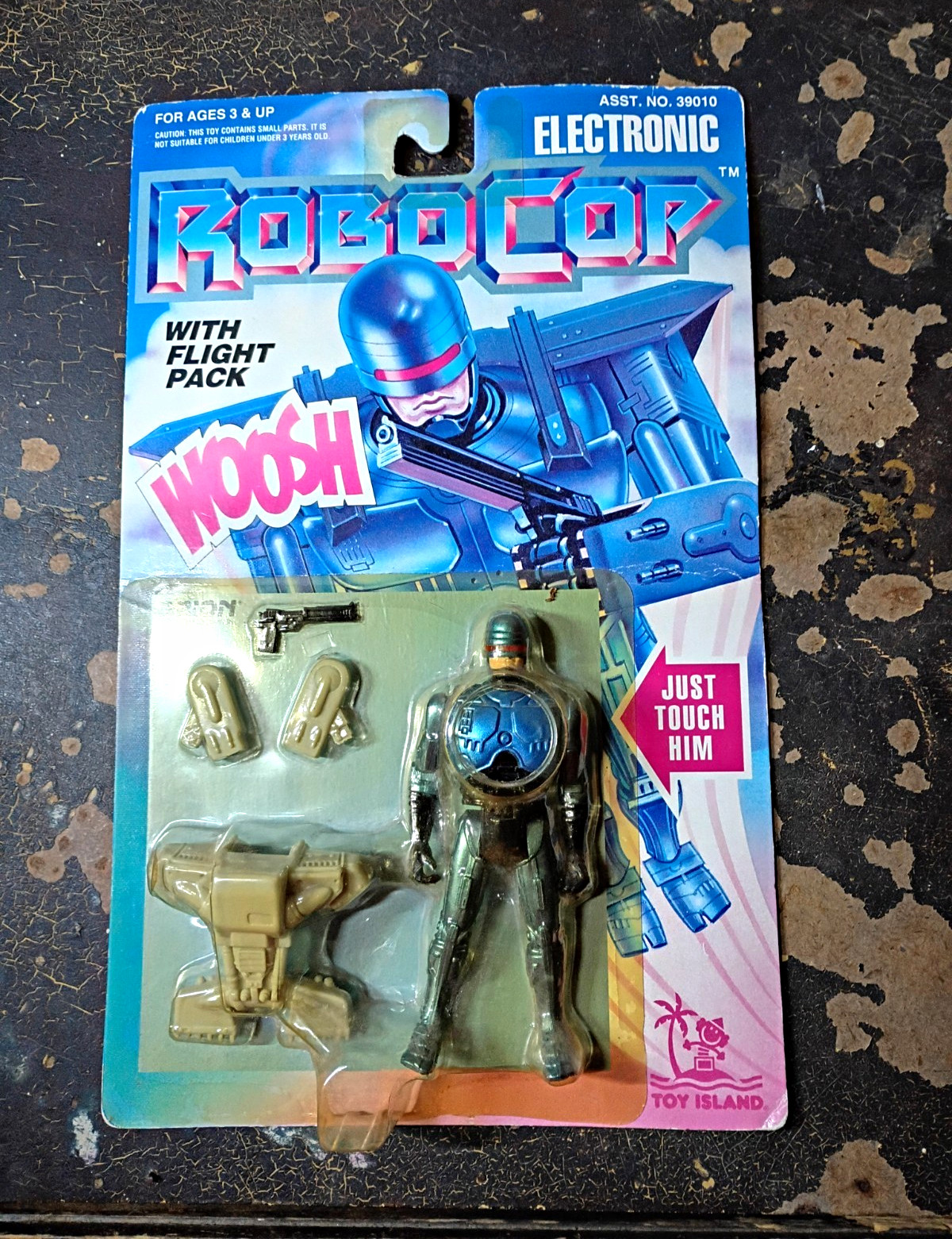 Action figure Toy Island Robo Cop, vintage, nuova con scatola.  Vedi descrizione.