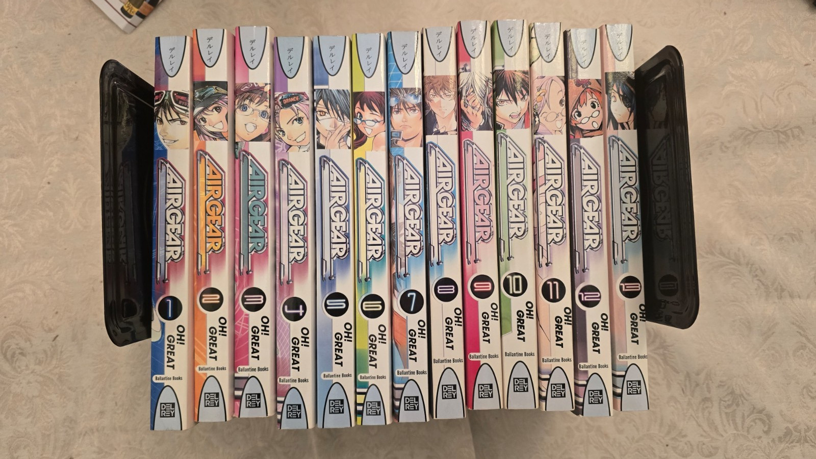 Air Gear Manga Oh! Grandi volumi 1-13 starter set serie