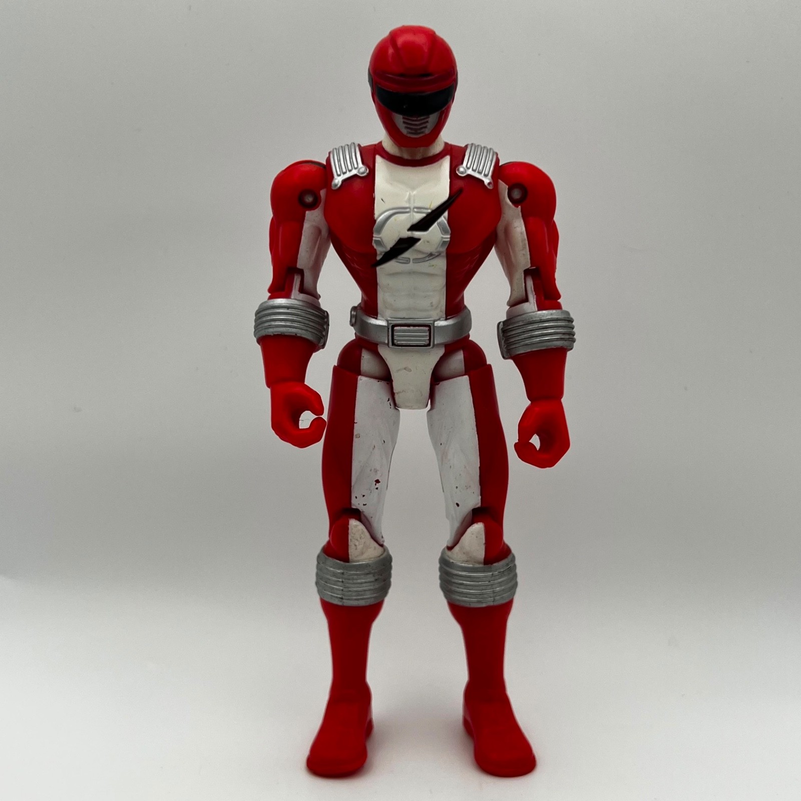 Power Rangers Operazione Overdrive Red Ranger Figure Bandai Vintage 5,5” B8