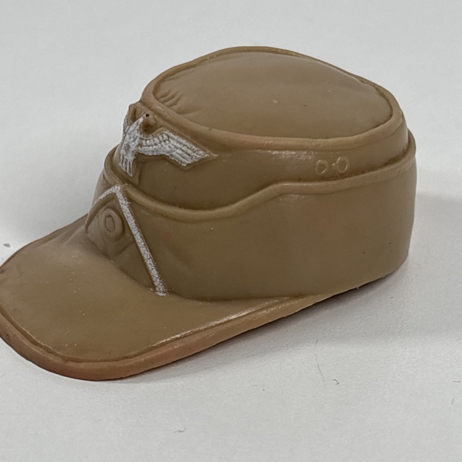 Cappello berretto deserto vintage Action Man Afrika Korps Palitoy anni 70 esercito tedesco