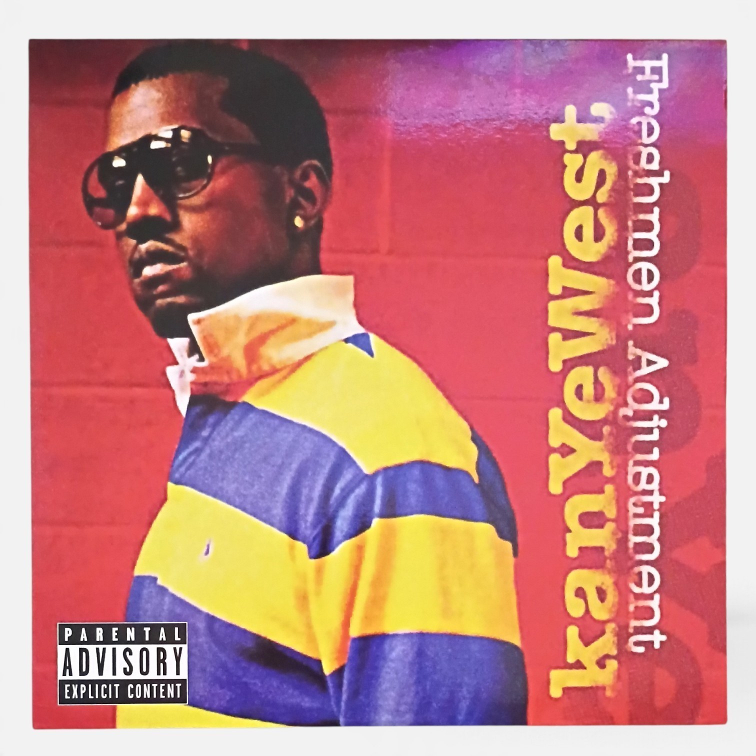 Kanye West/Freshmen Adjustment/ Red Vinyl Record/ Rare
