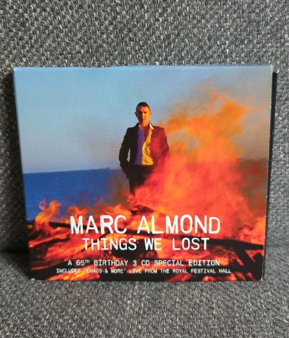 Marc Almond Things We Lost CD Album Music Digipak 3 Disc Pop Singer Free UK Post