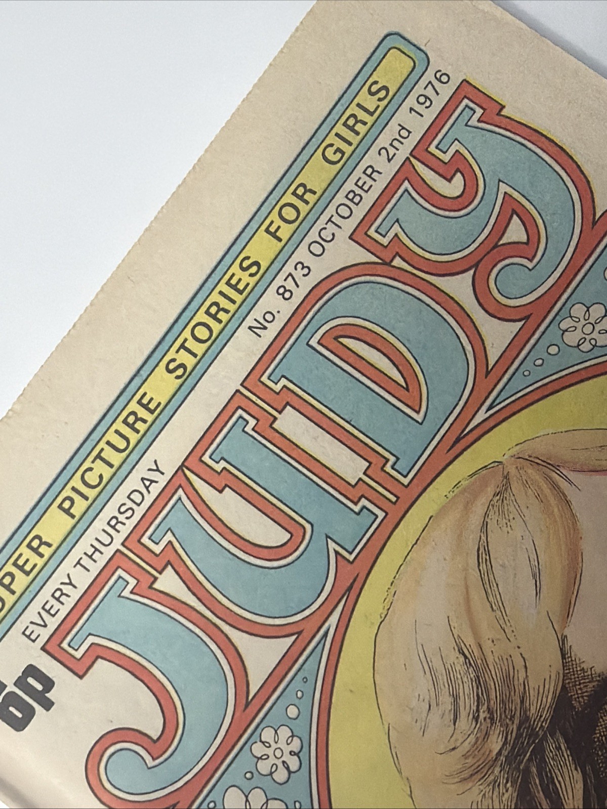 Vintage JUDY COMIC - OCT 2nd 1976 - 50th Birthday Gift - BARRY MANILOW Cover