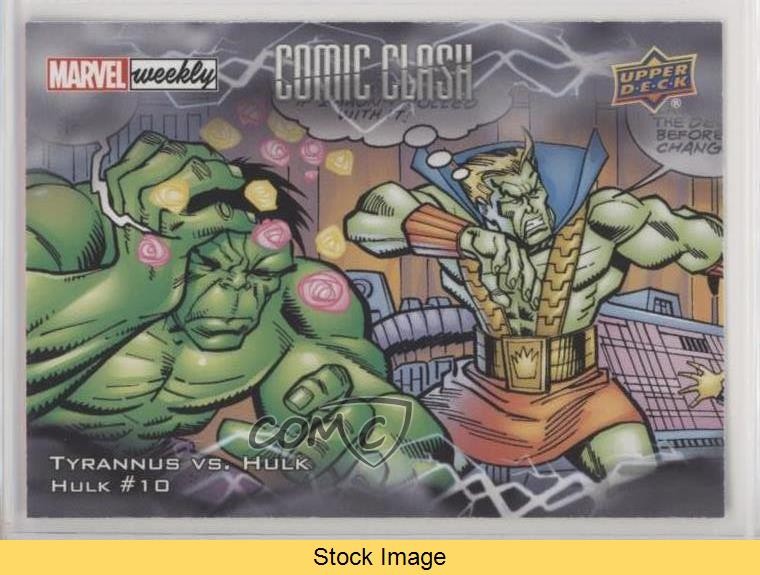 2020 Upper Deck Marvel Weekly Packs Comic Clash Tyrannus #CC-21 READ 0bn8