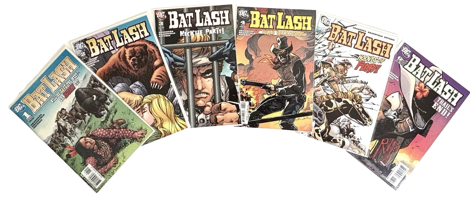 Bat Lash #1-6 Complete Set 1 2 3 4 5 6 DC Comic 2008 Aragones Variant Western NM