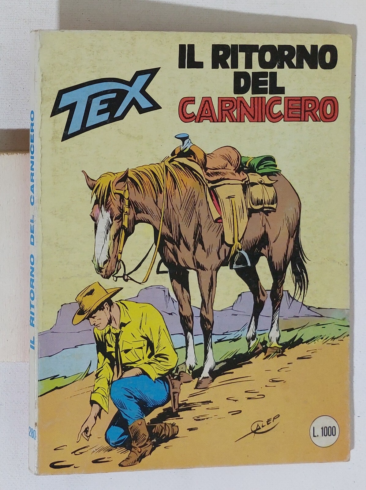 48223 TEX n. 280 - il ritorno del Carnicero - Bonelli 1984