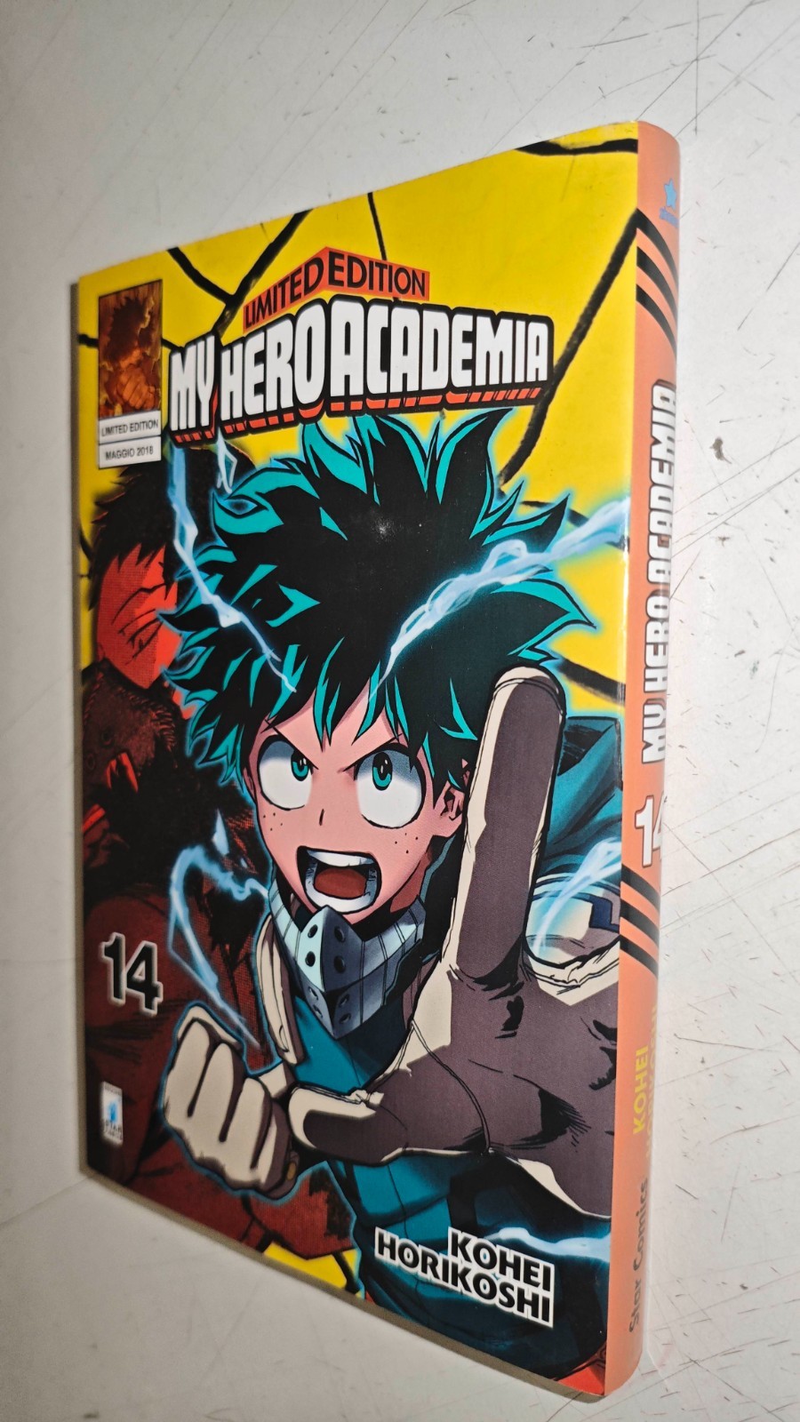MY HERO ACADEMIA # 14 variant - KOHEI HORIKOSHI - STAR COMICS MANGA - MNV1