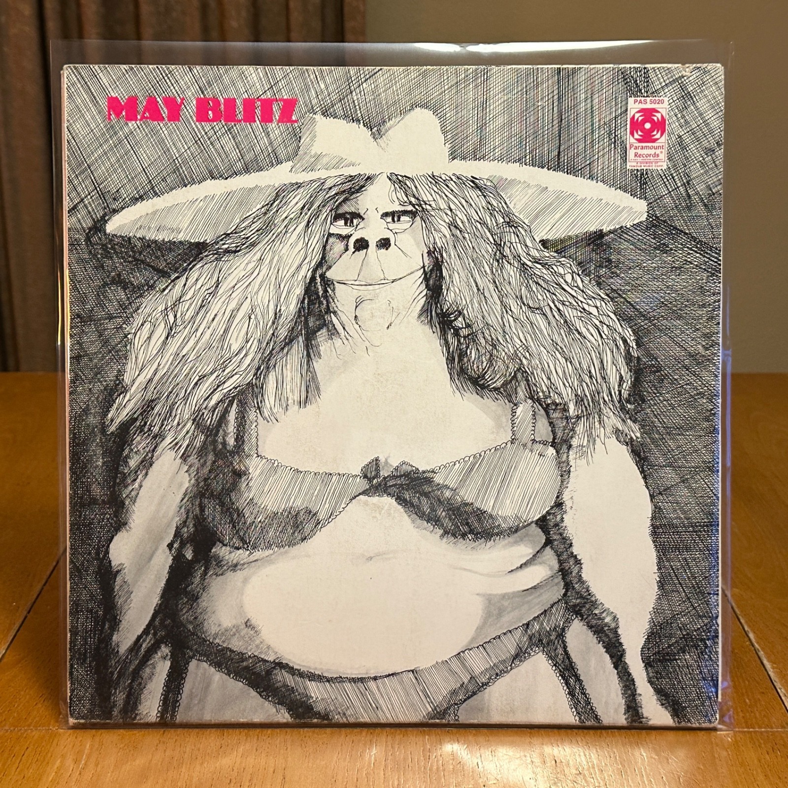 MAY BLITZ Paramount Records PAS 5020 1st US Press 1970 Hard Rock Psych VG/EX