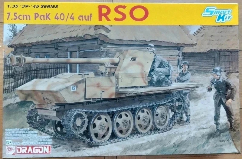German WWII 7,5 cm Pak 40/4 Auf - 1/35