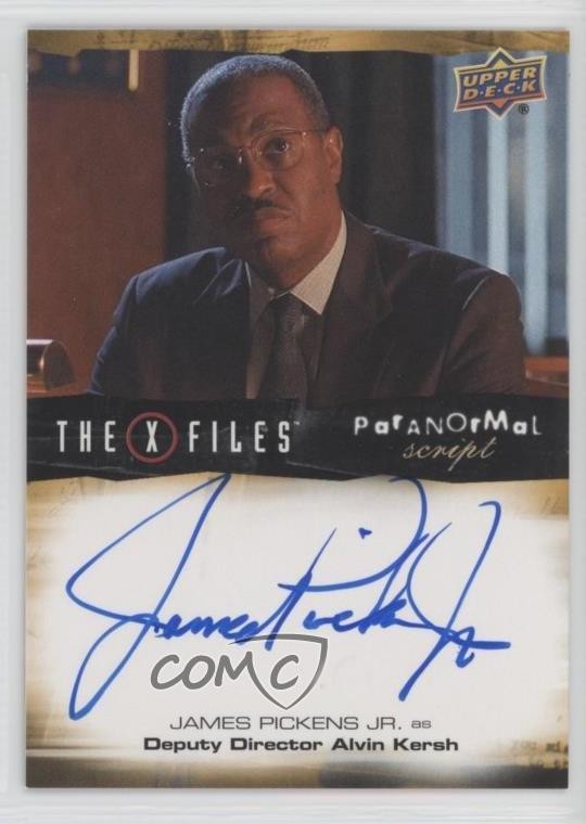 2025 The X-Files Government Conspiracies Edition James Pickens Jr as Auto 0b3