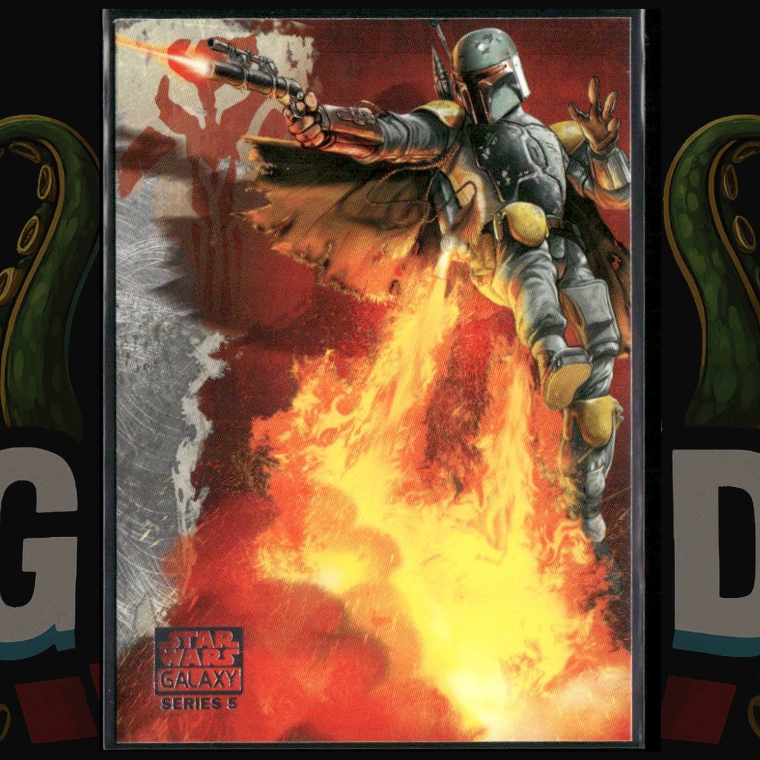 2010 Topps Star Wars Galaxy Series 5 Card 67 Boba Fett