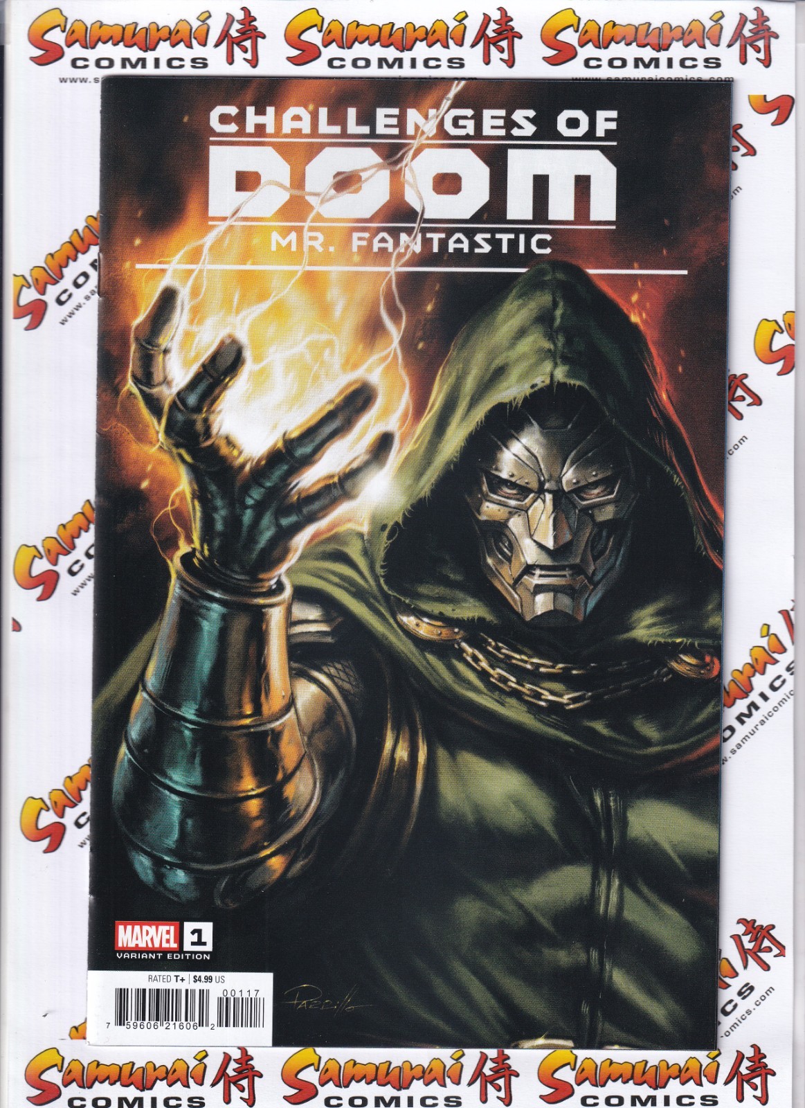 Challenges Of Doom: Mr. Fantastico #1 1:25 Parrillo Variant scansioni reali!