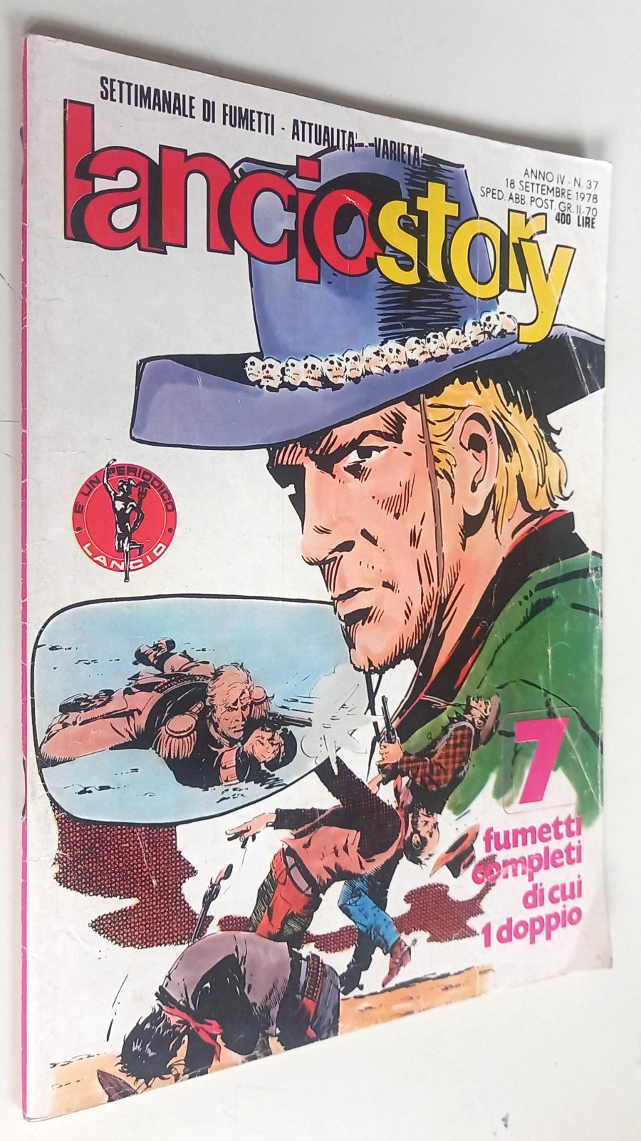 LANCIOSTORY N. 37 -18/9/1978 -Roberto Soffici/Citroen Visa/Il Cobra..-Eura