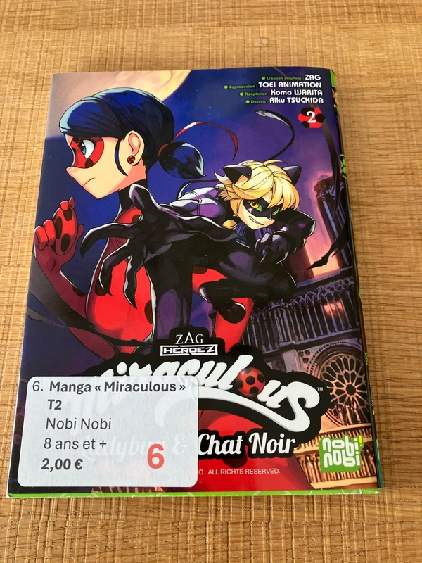 Manga « Miraculous » Tome 2