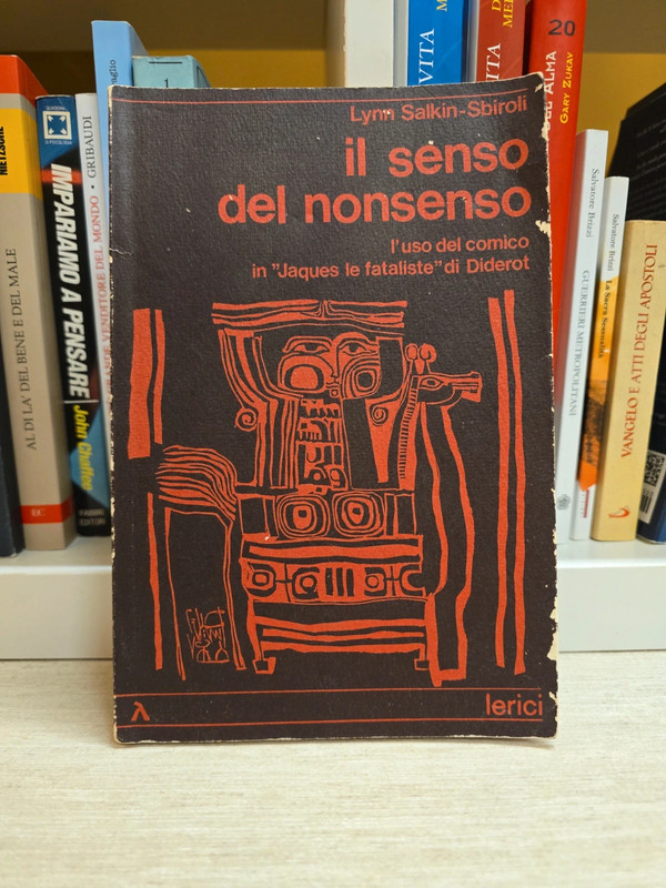 📚Il senso del non senso Sbiroli Diderot