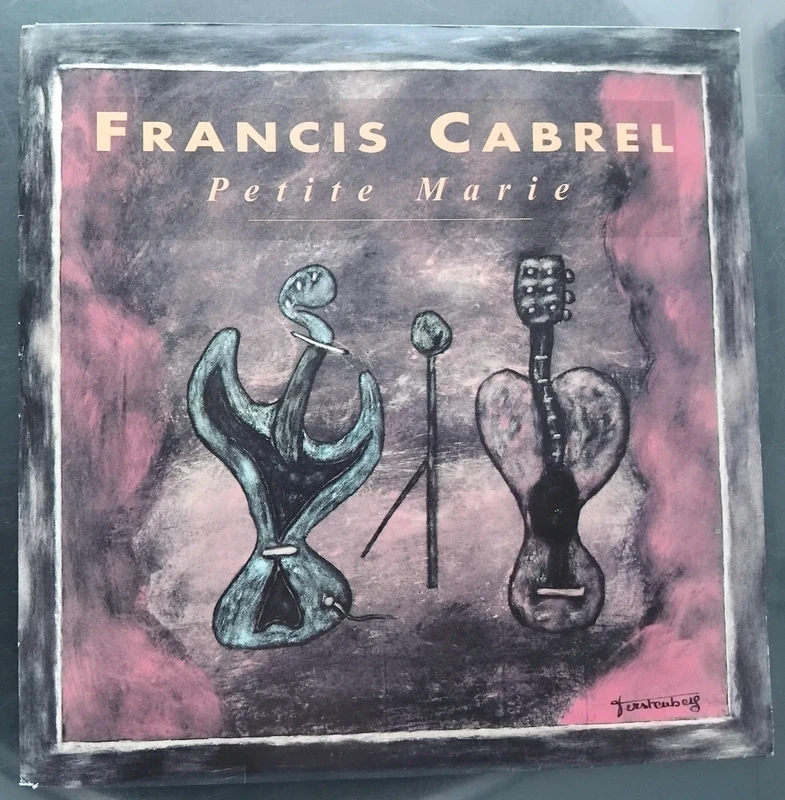 Disque vinyle 45 tours "petite Marie"