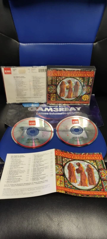 CD Doble Las Mejores Obras del Canto Gregoriano - Silos (EMI 1993)