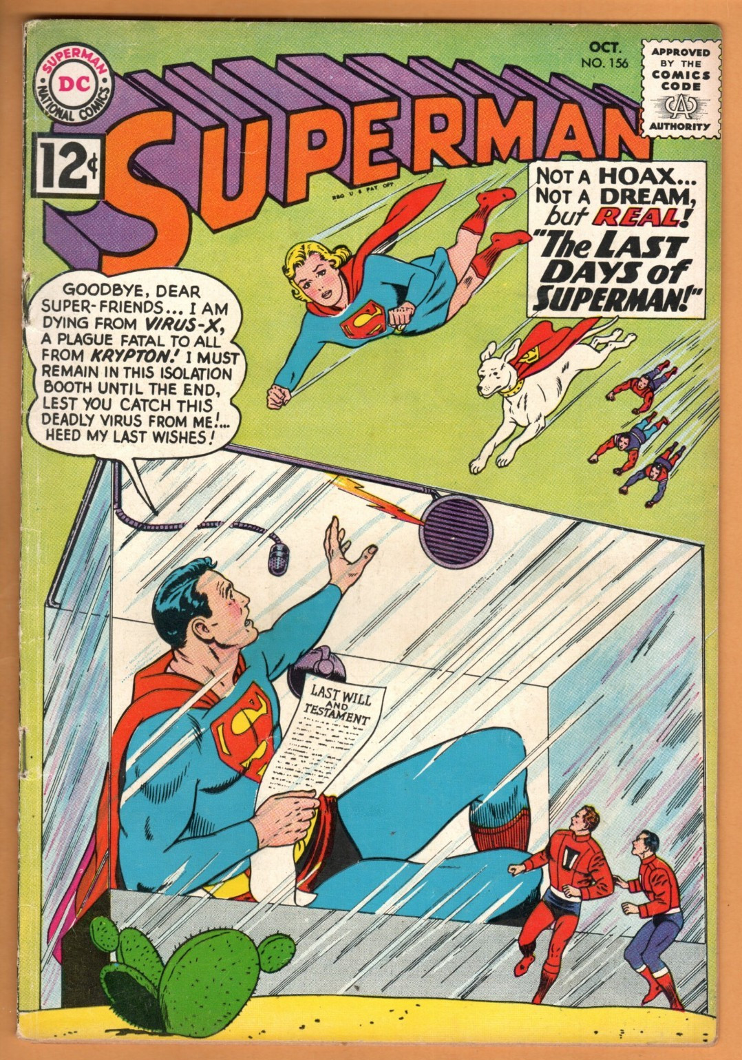 Superman #156, molto buono - ottime condizioni