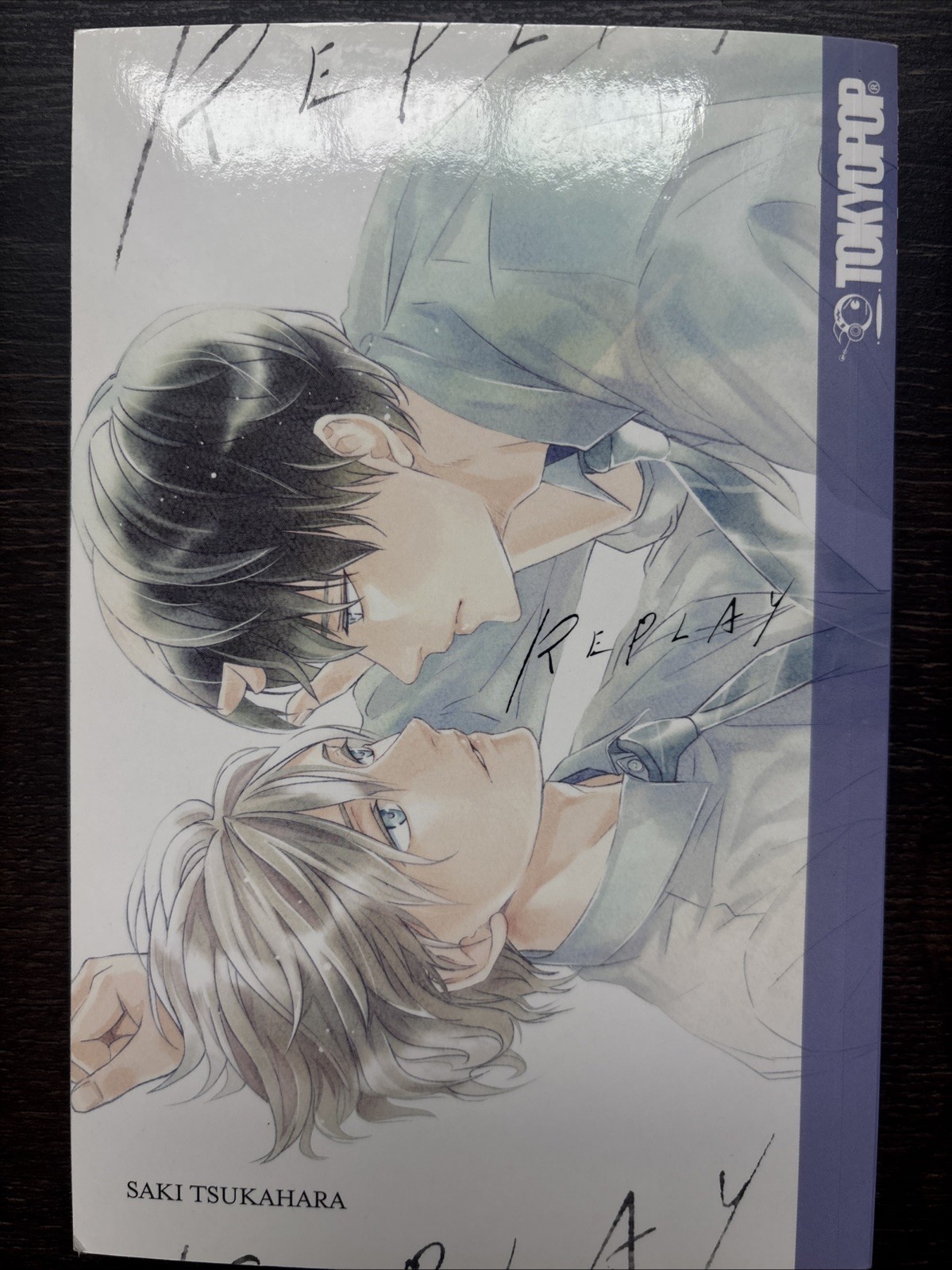 RePlay Saki Tsukahara prima stampa Tokyopop BL Yaoi Manga