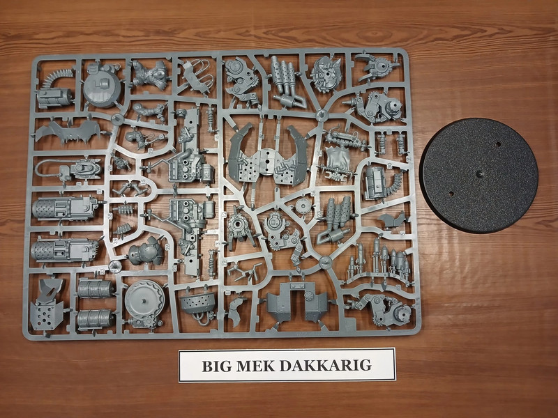 X1 Big Mek Dakkarig Armageddon Orks Warhammer 40k