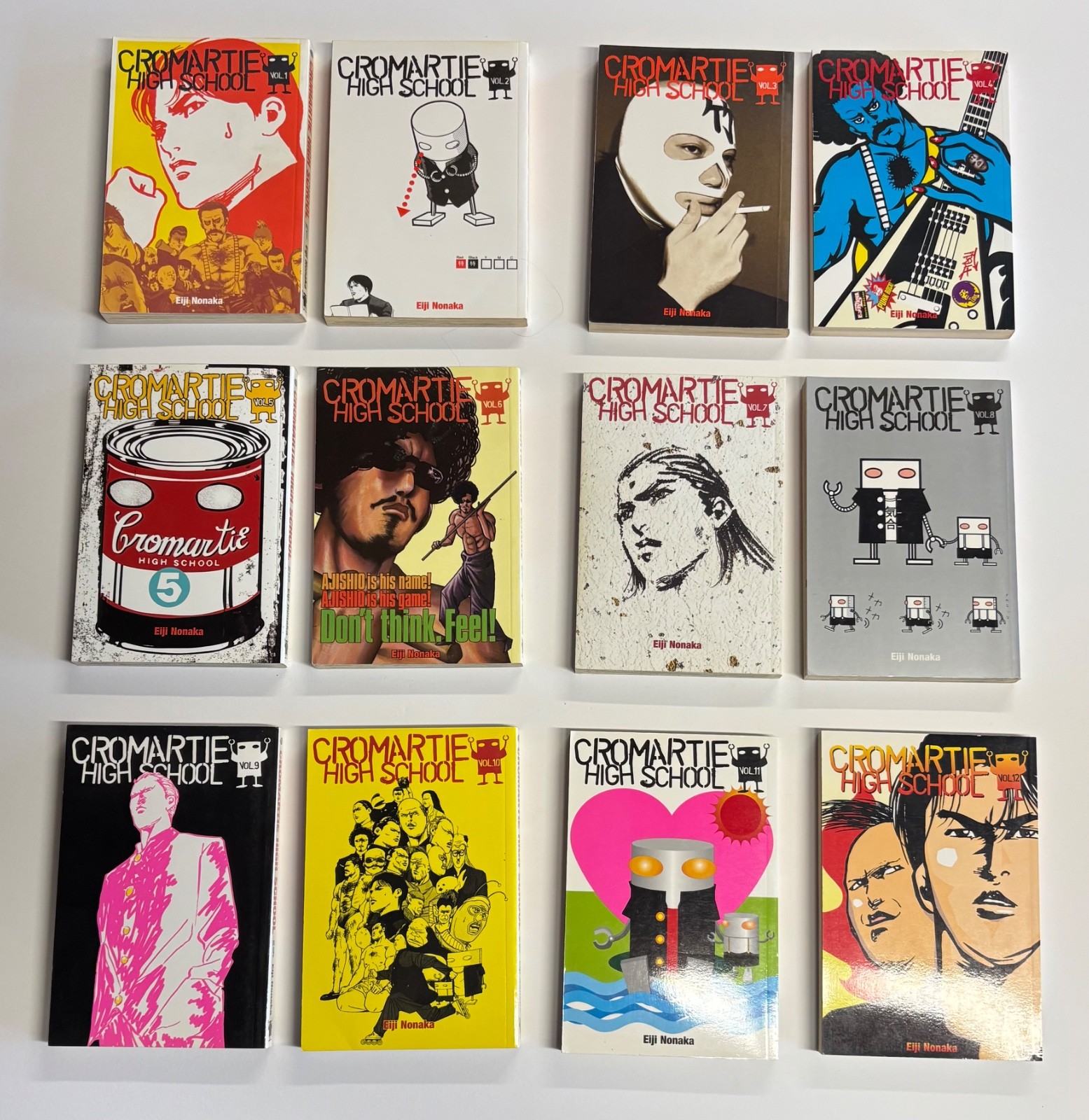 Cromartie High School Manga Serie Completa 1-12 ADV Eiji Nonaka Inglese
