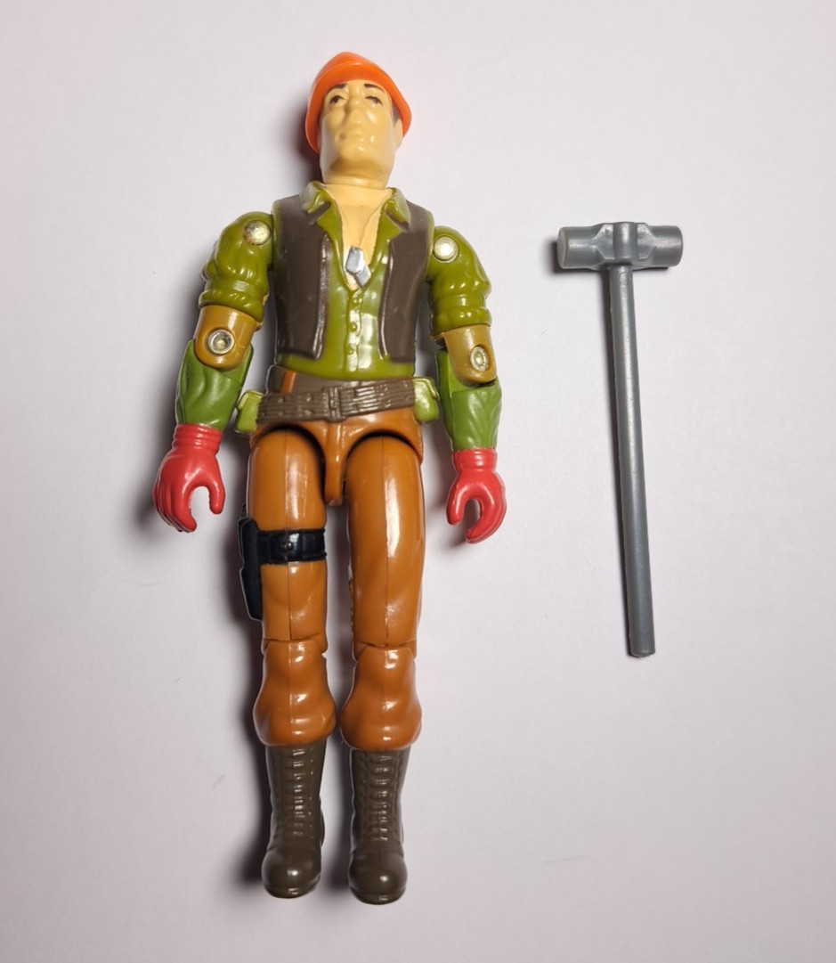 GI Joe 1985 Tollbooth v1 100% Complete Hasbro Action Figure