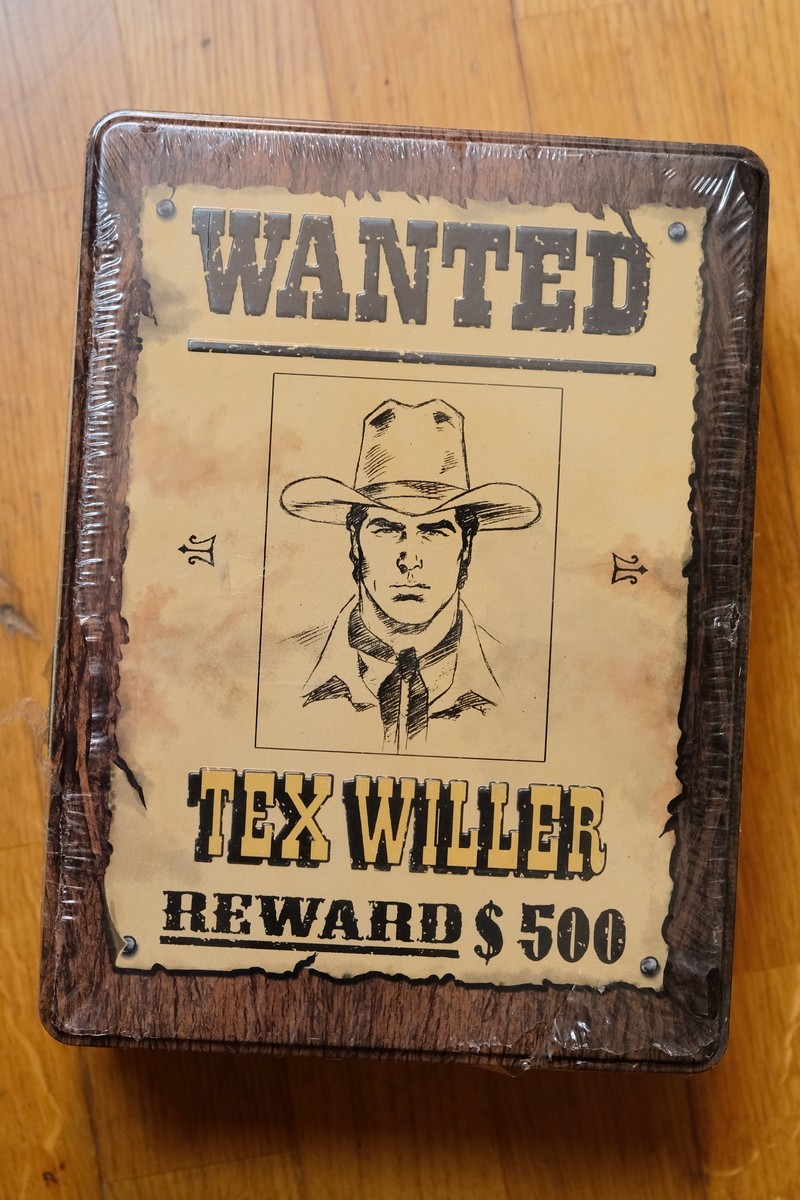 TEX WILLER Wanted - Cofanetto in latta - SIGILLATO